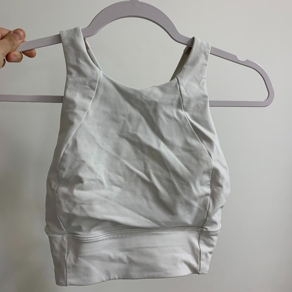 Lululemon High Neck Long Line Bra